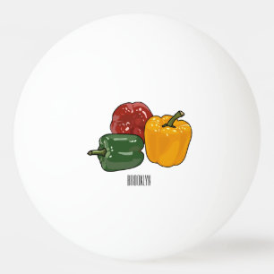 Afbeelding Capsicum cartoon Pingpongballen