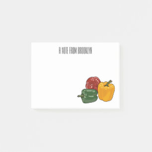 Afbeelding Capsicum cartoon Post-it® Notes