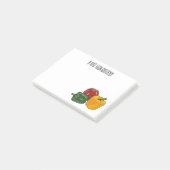 Afbeelding Capsicum cartoon Post-it® Notes (Schuin)