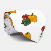 Afbeelding Capsicum cartoon Stropdas (Opgerold)