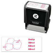 Afbeelding Capsicum cartoon Zelfinktende Stempel (In situ)