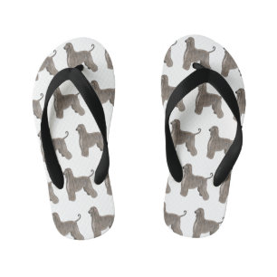 Afbeelding cartoon Afghaanse hond Kinder Teenslippers