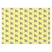 Afbeelding cartoon Afghaanse hond Tafelkleed (Voorkant (Horizontaal))