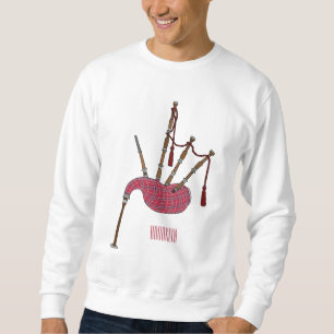 Afbeelding cartoon Bagpipes Trui