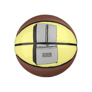Afbeelding cartoon Franse deurkoelkast Basketbal
