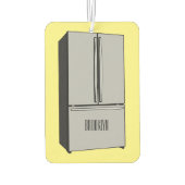 Afbeelding cartoon Franse deurkoelkast Luchtverfrisser (Achterkant)