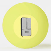 Afbeelding cartoon Franse deurkoelkast Pingpongballen (Achterkant)