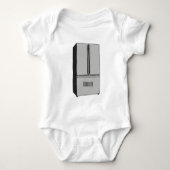 Afbeelding cartoon Franse deurkoelkast Romper (Voorkant)