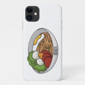 Afbeelding cartoon in onbelaste stand Case-Mate iPhone case (Achterkant)
