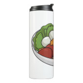 Afbeelding cartoon in onbelaste stand thermosbeker (Gedraaid links)