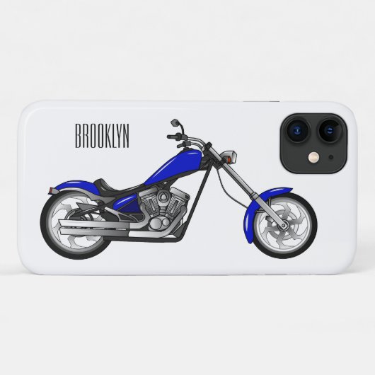 Afbeelding cartoon motorfiets Case-Mate iPhone case (Achterkant (horizontaal))