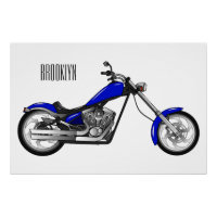 Afbeelding cartoon motorfiets