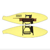 Afbeelding cartoon naaimachine basketbal (Panelen)
