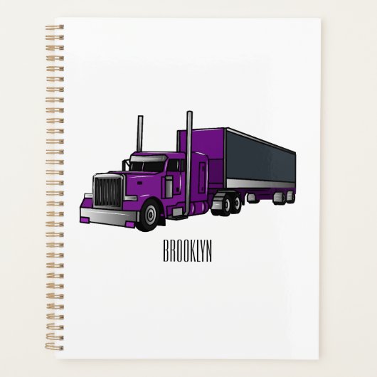 Afbeelding cartoon oplegger planner (Voorkant)