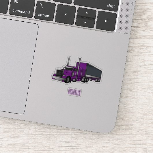 Afbeelding cartoon oplegger sticker (Detail)