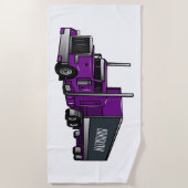 Afbeelding cartoon oplegger strandlaken (Voorkant)