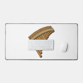 Afbeelding cartoon panpanningflut/panbuizen bureaumat (Keyboard & Muis)