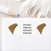 Afbeelding cartoon panpanningflut/panbuizen etiket (Insitu)