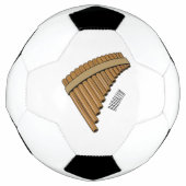 Afbeelding cartoon panpanningflut/panbuizen voetbal (Voorkant)