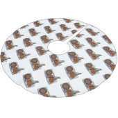 Afbeelding cartoon satay kerstboom rok (Gekanteld)