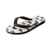 Afbeelding cartoon satay kinder teenslippers (Schuin)