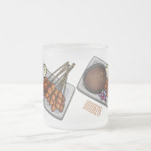 Afbeelding cartoon satay matglas koffiemok (Center)