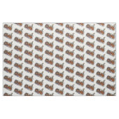 Afbeelding cartoon satay stof (Fat Quarter)