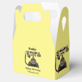 Afbeelding cartoon telefoon bedankdoosjes (Geopend)