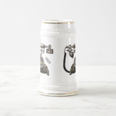 Afbeelding cartoon telefoon bierpul (Center)