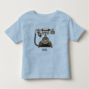 Afbeelding cartoon telefoon kinder shirts