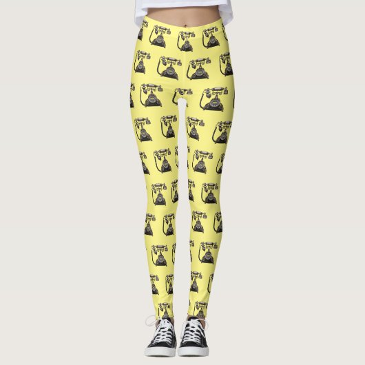 Afbeelding cartoon telefoon leggings (Voorkant)