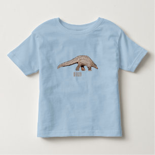 Afbeelding cartoon van pangoline kinder shirts