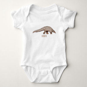 Afbeelding cartoon van pangoline romper