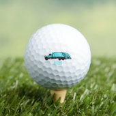 Afbeelding cartoon vuilniswagen golfballen (Insitu Shirt)