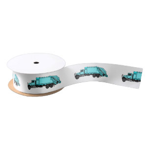 Afbeelding cartoon vuilniswagen lint