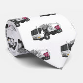 Afbeelding cartoon vuilniswagen stropdas (Opgerold)