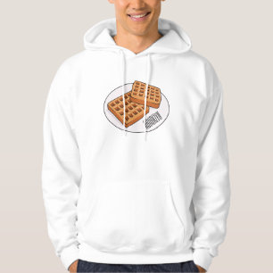 Afbeelding cartoon Wafel Hoodie