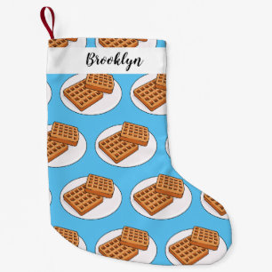 Afbeelding cartoon Wafel Kleine Kerstsok