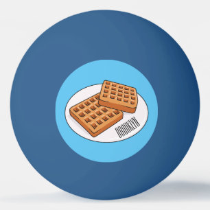 Afbeelding cartoon Wafel Pingpongballen