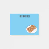 Afbeelding cartoon Wafel Post-it® Notes (Voorkant)