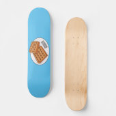 Afbeelding cartoon Wafel Skateboard (Voorkant)