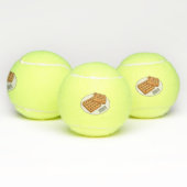 Afbeelding cartoon Wafel Tennisballen (Multi)