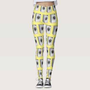 Afbeelding cartoon wasmachine leggings