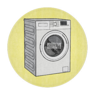 Afbeelding cartoon wasmachine snijplank