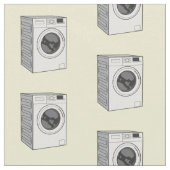 Afbeelding cartoon wasmachine stof (Close Up)