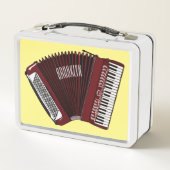 Afbeelding cordion cartoon (Achterkant)