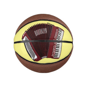 Afbeelding cordion cartoon basketbal