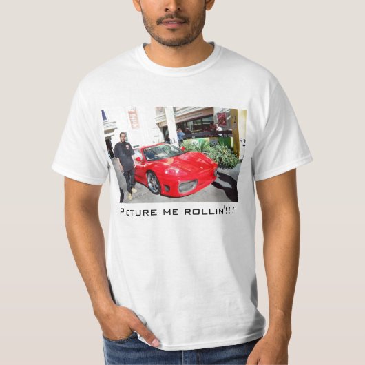 Afbeelding dat ik woon. t-shirt (Voorkant)