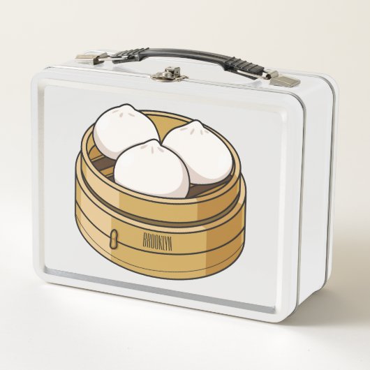 Afbeelding dim sum cartoon (Voorkant)