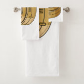 Afbeelding dim sum cartoon bad handdoek (Insitu)